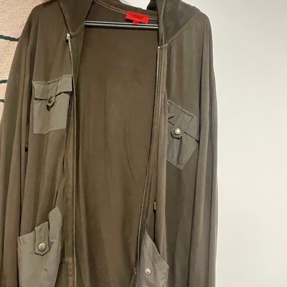 HUGO BOSS HOODED SWEATSHIRT - Picture 1 of 3